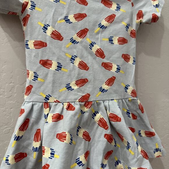 Lola & Taylor Bomb Pop Skirted Onesie Romper - Picture 3 of 7